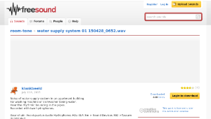 Freesound聲音庫：water supply system 01 150428_0652.wav-資源代表圖