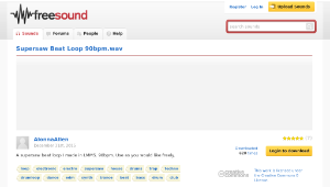 Freesound聲音庫：Supersaw Beat Loop 90bpm.wav