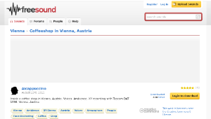 Freesound聲音庫：Coffeeshop in Vienna, Austria-資源代表圖