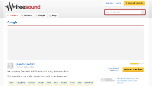 Freesound聲音庫：Cough-資源代表圖