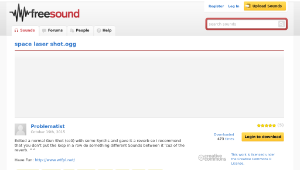 Freesound聲音庫：space laser shot.ogg-資源代表圖