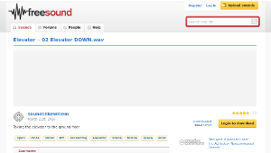 Freesound聲音庫：02 Elevator DOWN.wav縮圖