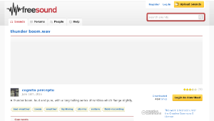 Freesound聲音庫：thunder boom.wav-資源代表圖