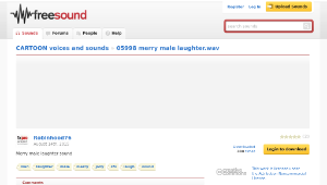 Freesound聲音庫：05998 merry male laughter.wav-資源代表圖