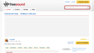 Freesound聲音庫：SinBase 120.wav