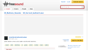 Freesound聲音庫：UI_Correct_button2.wav-資源代表圖
