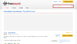 Freesound聲音庫：ShakaBaba Soundforge - Psy Riff G#.wav縮圖