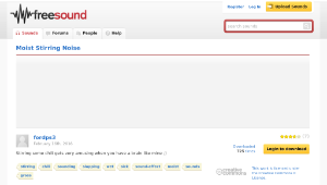 Freesound聲音庫：Moist Stirring Noise-資源代表圖