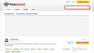 Freesound聲音庫：Heathrow Airport.WAV