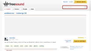 Freesound聲音庫：icebergs 01-資源代表圖