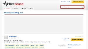 Freesound聲音庫：Heavy_Breathing.wav縮圖