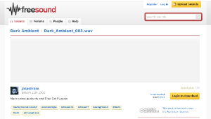 Freesound聲音庫：Dark_Ambient_003.wav