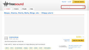 Freesound聲音庫：Chippy alarm-資源代表圖