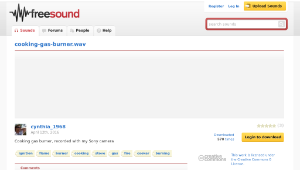 Freesound聲音庫：cooking-gas-burner.wav
