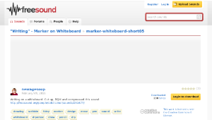 Freesound聲音庫：marker-whiteboard-short05-資源代表圖