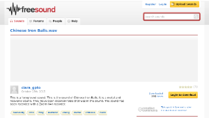 Freesound聲音庫：Chinese Iron Balls.wav-資源代表圖