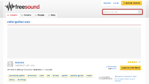 Freesound聲音庫：rake-guitar.wav-資源代表圖