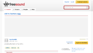 Freesound聲音庫：old tv button.ogg-資源代表圖