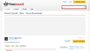 Freesound聲音庫：Heavy Breathing6縮圖