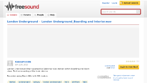 Freesound聲音庫：London Underground_Boarding and Interior.wav-資源代表圖