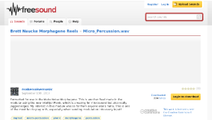 Freesound聲音庫：Micro_Percussion.wav-資源代表圖