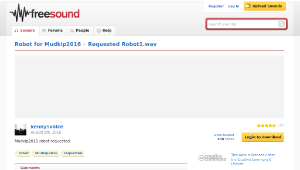 Freesound聲音庫：Requested Robot1.wav-資源代表圖