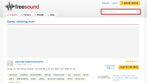 Freesound聲音庫：Spray shaking.wav-資源代表圖