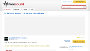 Freesound聲音庫：UI_Wrong_button3.wav