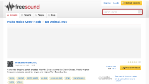 Freesound聲音庫：DB Animal.wav