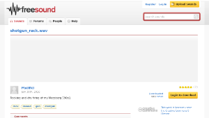 Freesound聲音庫：shotgun_rack.wav-資源代表圖