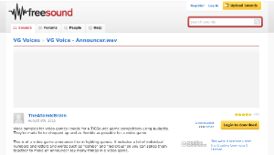 Freesound聲音庫：VG Voice - Announcer.wav-資源代表圖