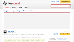 Freesound聲音庫：ringtone3-freesound.wav-資源代表圖