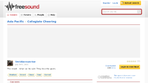 Freesound聲音庫：Collegiate Cheering-資源代表圖