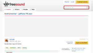 Freesound聲音庫：JpFlute 75.wav-資源代表圖