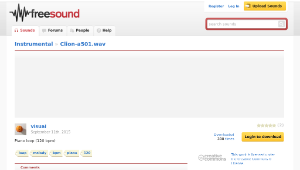 Freesound聲音庫：Clion-a501.wav-資源代表圖