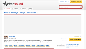 Freesound聲音庫：Tokyo - Percussion 4-資源代表圖