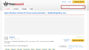 Freesound聲音庫：BallRollingInBox.wav-資源代表圖