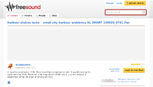 Freesound聲音庫：small city harbour ambience NL SHORT 150920_0781.flac-資源代表圖