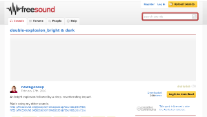 Freesound聲音庫：double-explosion_bright & dark-資源代表圖