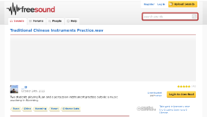 Freesound聲音庫：Traditional Chinese Instruments Practice.wav-資源代表圖