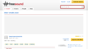 Freesound聲音庫：door creaks.wav-資源代表圖