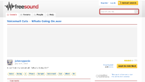 Freesound聲音庫：Whats Going On.wav-資源代表圖