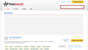 Freesound聲音庫：Rumbling -資源代表圖