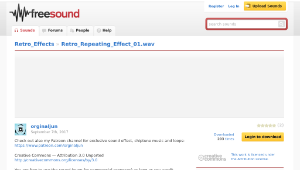 Freesound聲音庫：Retro_Repeating_Effect_01.wav-資源代表圖
