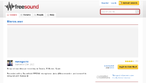 Freesound聲音庫：Bierzo.wav-資源代表圖