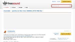 Freesound聲音庫：yachts on the river 150801_0713 MS.flac-資源代表圖