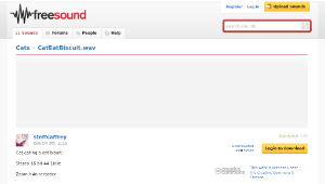 Freesound聲音庫：CatEatBiscuit.wav