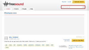 Freesound聲音庫：Shampoo.wav-資源代表圖