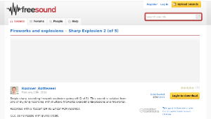 Freesound聲音庫：Sharp Explosion 2 (of 5)-資源代表圖