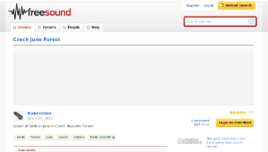 Freesound聲音庫：Czech June Forest-資源代表圖